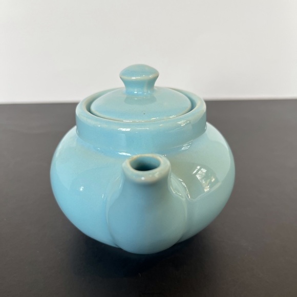 Individual/ Single Serve Stoneware Teapot - Picture 2 of 9